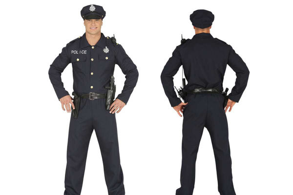 Costume Poliziotto adulto divisa polizia uomo