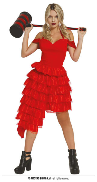 Immagine di Costume Pazza Pericolosa - Varie taglie