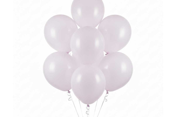 Palloncini in lattice lilla macaron Kalisan per decorazioni