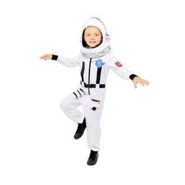 Costume Astronauta NASA bianco per bambino travestimento spaziale