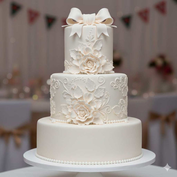 Pasta di zucchero Pop bianco candido per decorazioni di torte e dolci