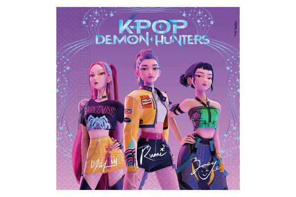 Tovaglioli 33x33 cm K-Pop Demon Hunters 20 pezzi
