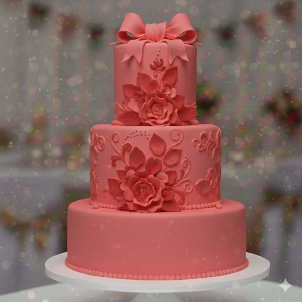 Pasta di zucchero Pop rosso fuoco senza glutine per decorazioni di torte e dolci