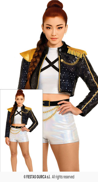 Costume Pop Star Lotus adulto