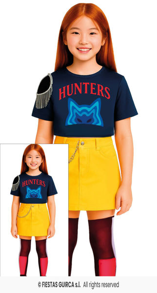 Costume Pop Star Hunter per bambina