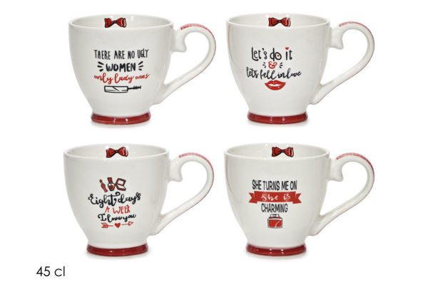 Tazza in ceramica 45 cl con frasi d’amore