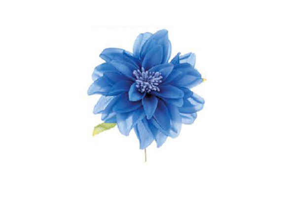 6 dalie decorative medie da 9 cm