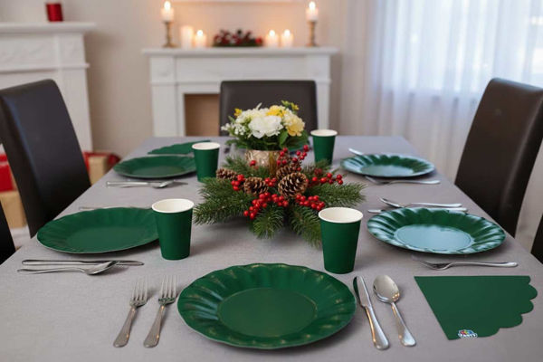 Coordinato Wavy Verde Foresta