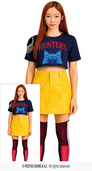 	Costume Pop Star Hunter donna travestimento