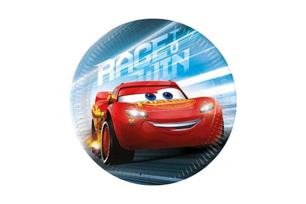 PIATTI 20 cm Cars "Victory Is Mine" 8 pezzi