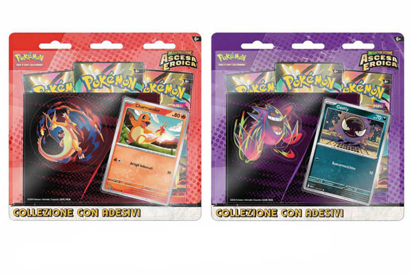 Pokémon M2.5 Ascesa Eroica con adesivi Megaevoluzione