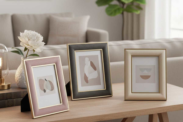 Cornice vellutata 13x18 cm da appoggio