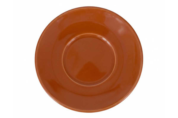 Piattino da caffè rosso per tazzina espresso