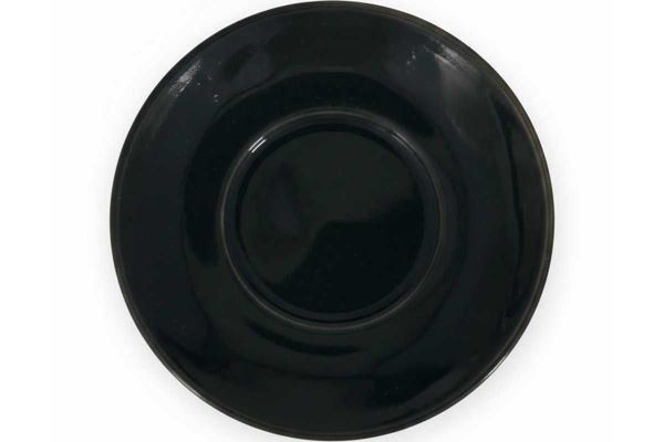 Piattino da Caffè Grigio in Ceramica Ø10 cm | Elegante e Pratico