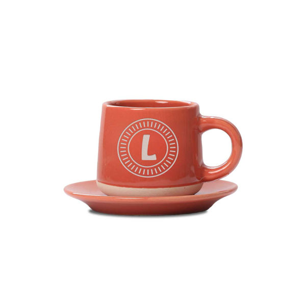 Tazzina da caffè Lettera L