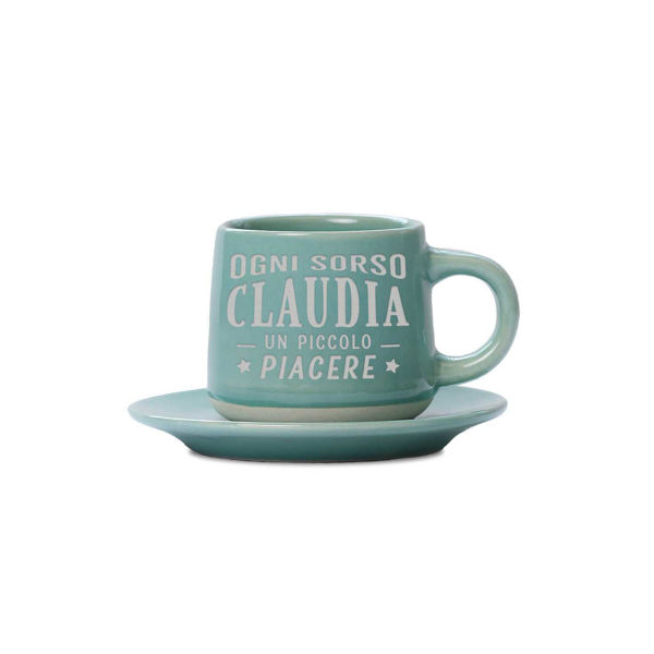 Claudia Tazzina da Caffè | Tazzina Espresso con Nome