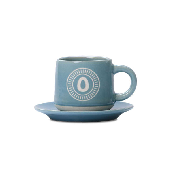 Tazzina da caffè Lettera O
