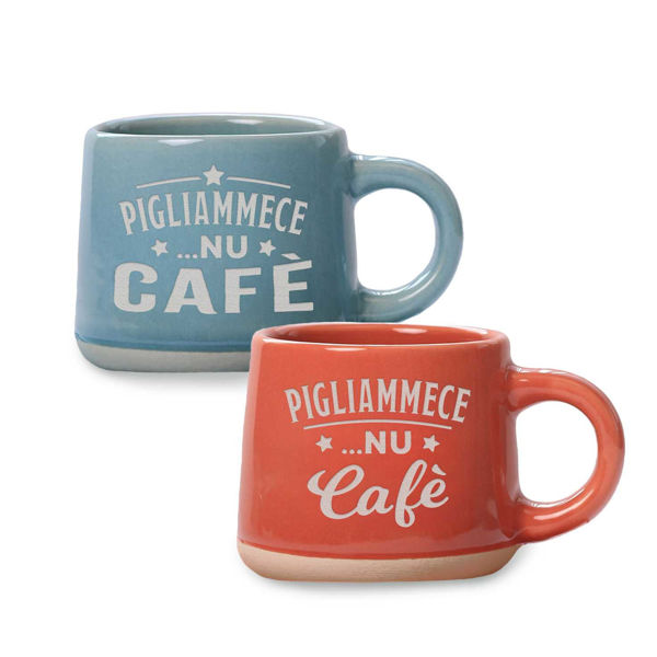Set 2 tazzine da caffè Pigliammece