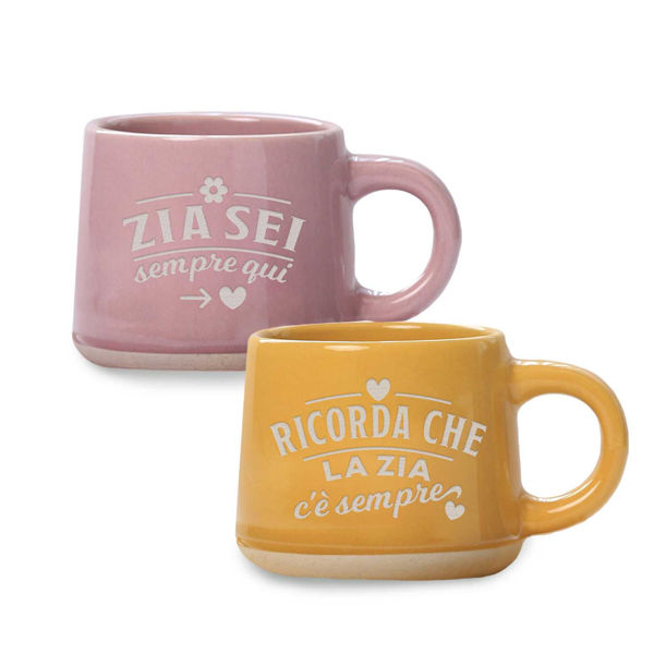 Set 2 Tazzine Zia e Nipote