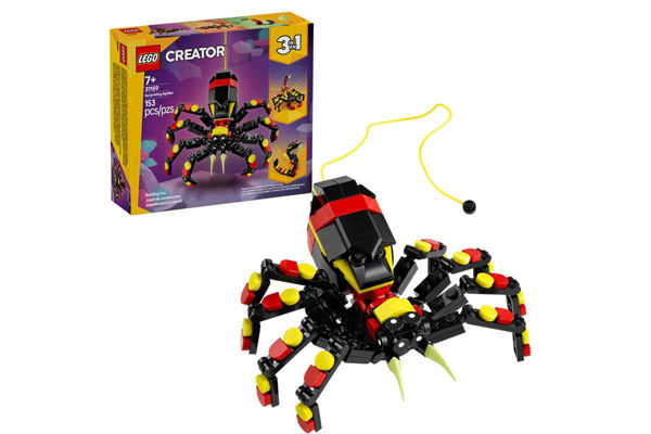 LEGO 31159 Animali Selvatici Ragno Trasformista 3 in 1