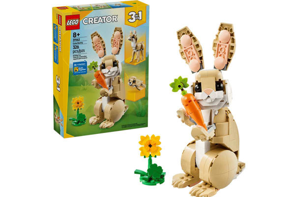 LEGO 31162 Adorabile Coniglio Creator 3 in 1