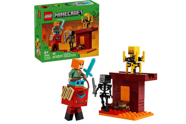 LEGO Minecraft 21266 Battaglia sul Ponte del Nether