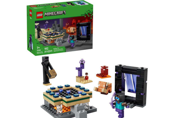 LEGO Minecraft 21584 Viaggio nel Portale del Nether e dell’End
