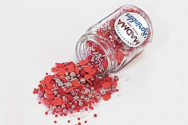 Barattolo sprinkles mix Falling in Love 90 grammi