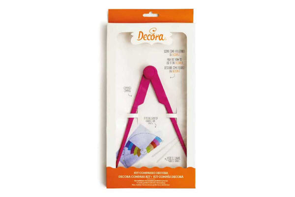 Kit Compasso Decora – Strumento multiuso per decorazioni torte e porzioni precise