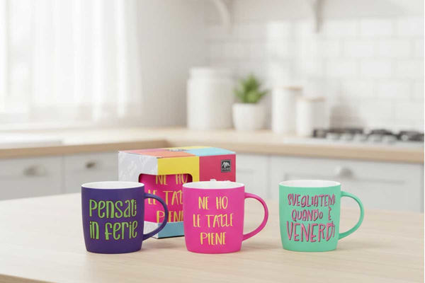 Mug porcellana floccata 350 ml