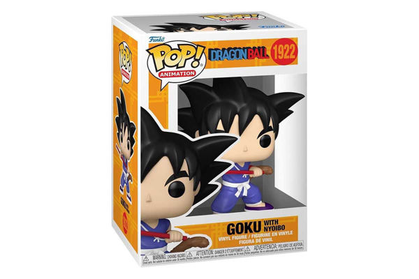 Funko Pop Dragon Ball Goku con Nyoibo Figura Collezionabile