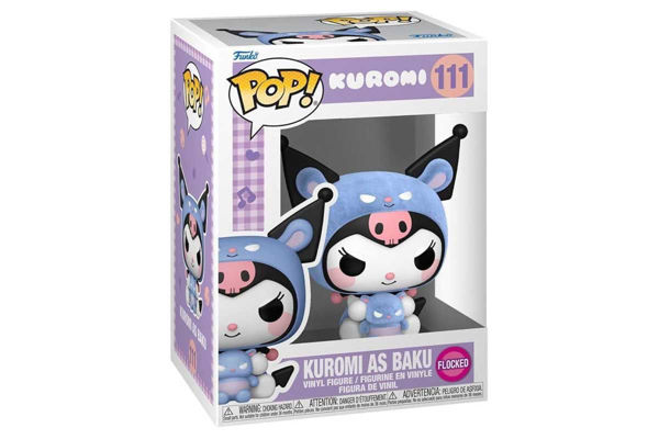 Funko Pop Kuromi as Baku Flocked