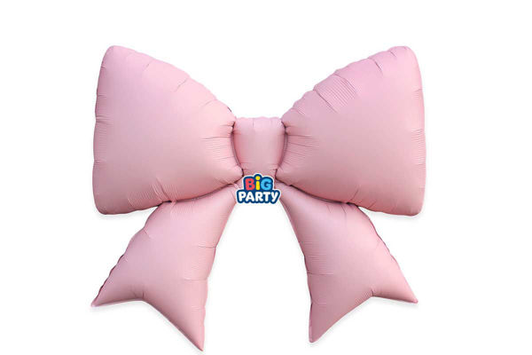Palloncino Mylar Giant Bow Rosa 98 x 75 cm Fiocco Gigante