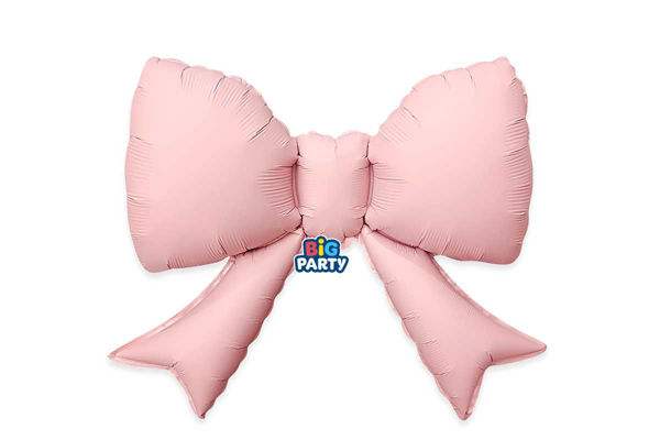 Palloncino Mylar Bow Rosa 43 x 55 cm Fiocco Decorativo