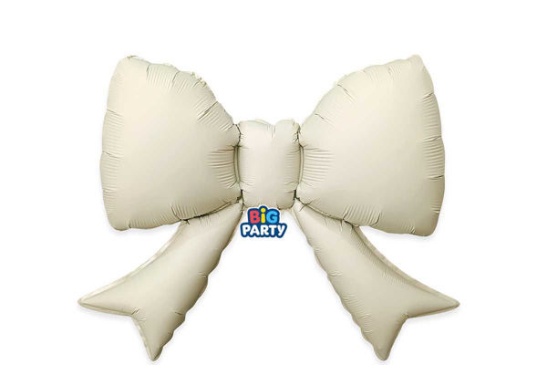 palloncino bow avorio fiocco decorativo