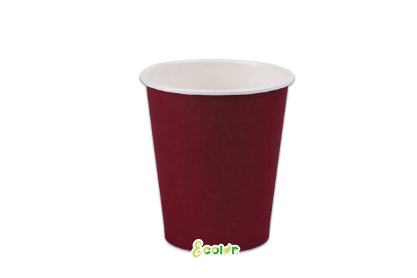 bicchieri ecolor borgogna 250 cc confezione 25 pezzi