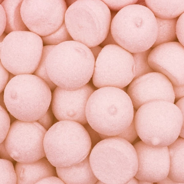 Marshmallow palle da golf rosa pastello senza glutine 100 pezzi da 9g