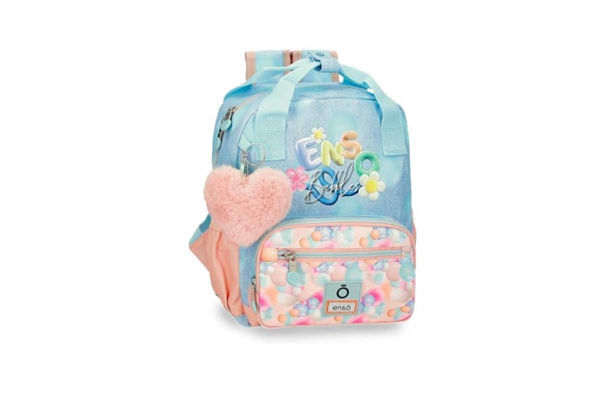 zaino Enso Bubbles scuola con grafica bolle