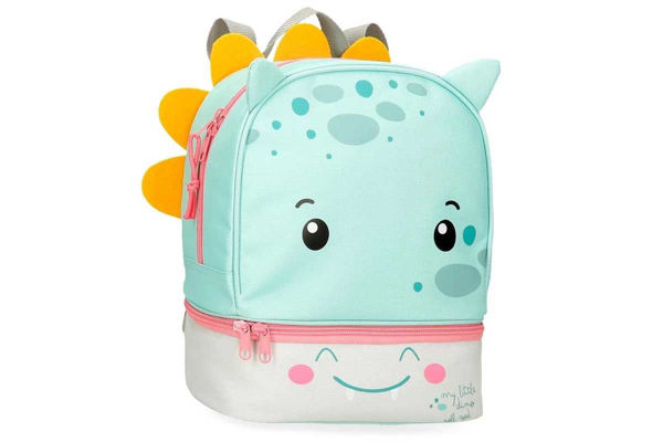 Portamerenda My Little Dino Borsa Merenda Dinosauro per Bambini