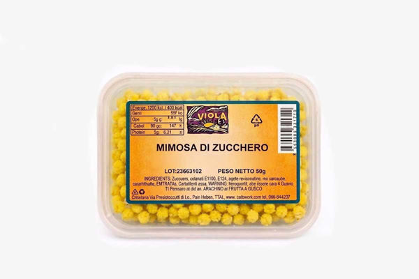 Mimosa di Zucchero 50 g Decorazione