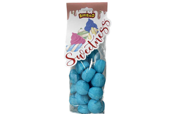 Sacchetto 180 grammi Marshmallow Palle da Golf Azzurre