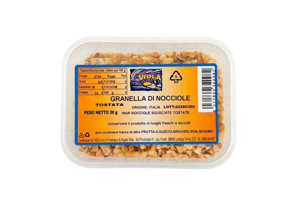Granella di Nocciole 30 g per Dolci e Decorazioni