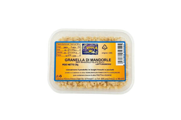 Granella di Mandorle 30 g per Dolci e Decorazioni