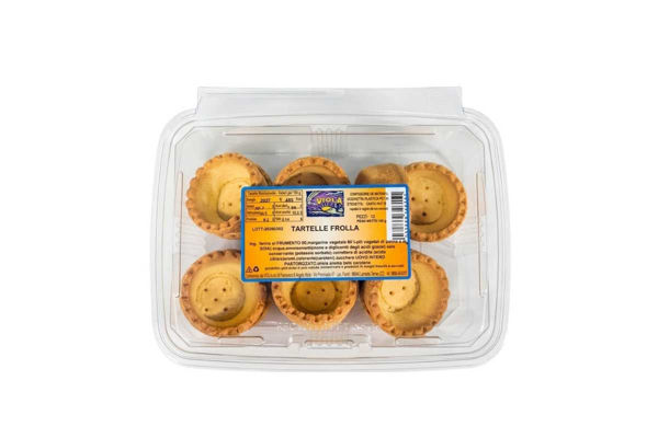 Tartelle di Frolla 12 pezzi 100 g Gusci per Dessert