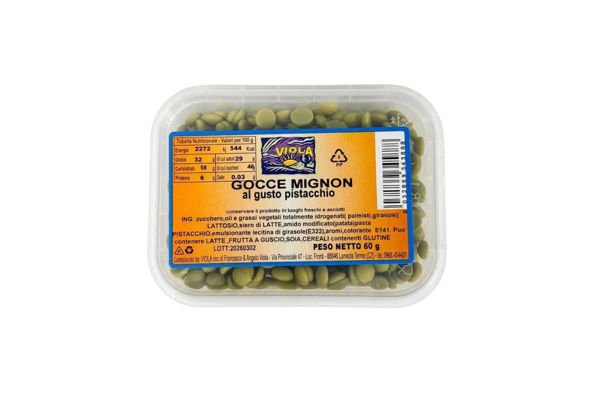 Gocce Pistacchio Mignon di Zucchero 60 g