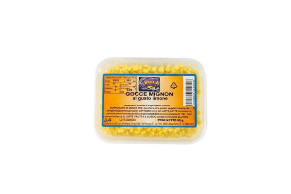 Gocce Mignon Limone di Zucchero 60 g Decorazioni per Dolci