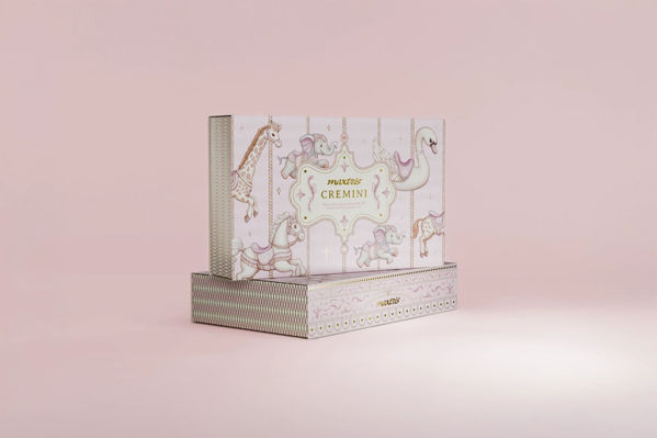 Cremini Baby Rosa Maxtris box 350 g cioccolatini nascita bambina