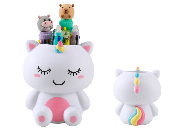 portapenne 3d unicorn organizer