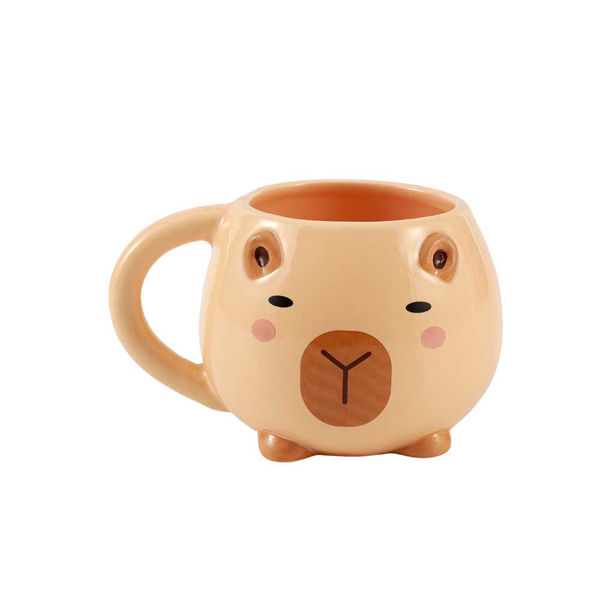 tazza chunky capybara in ceramica 470 ml