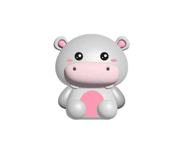 ippopotamo antistress morbido